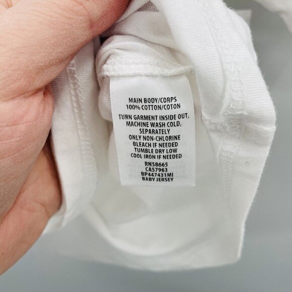 BP Womens Size Medium Be Heard Vote Short Sleeve Graphic Tshirt in White 2338 - Picture 8 of 9